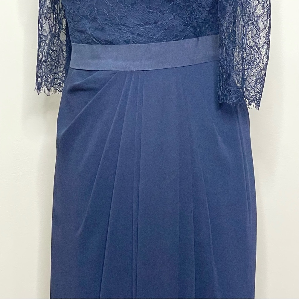 Watters&Watters Navy Mother of the Bride Dress Size 8 - Picture 8 of 14